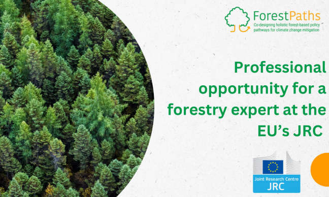 Scientific Project Officer with Forestry Expertise sought by the EU’s Joint Research Centre