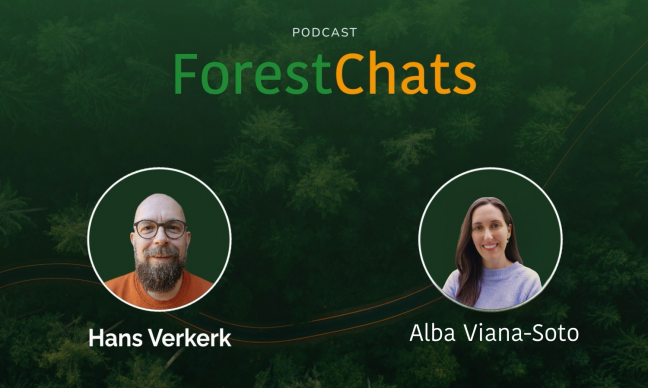 ForestPaths launches the second episode of its podcast ForestChats on the Forest Disturbance Atlas