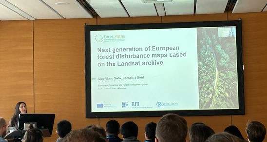 EGU23: ForestPaths presents the development of next generation forest disturbance maps