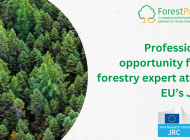 Scientific Project Officer with Forestry Expertise sought by the EU’s Joint Research Centre