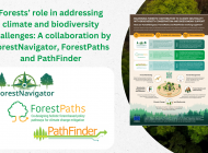 Forests’ role in addressing climate and biodiversity challenges: A collaboration by ForestNavigator, ForestPaths and PathFinder